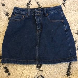 Denim skirt